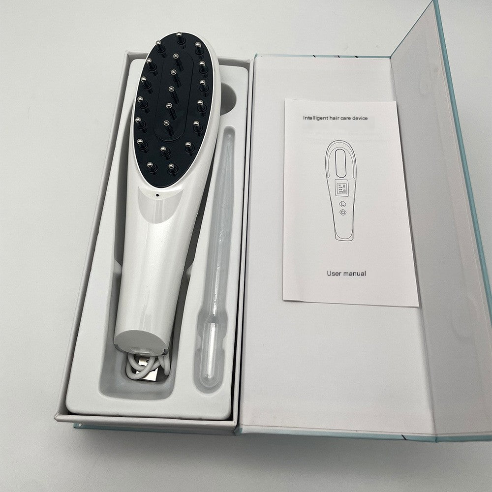 Rechargeable Scalp Massager Comb with Red Light Therapy