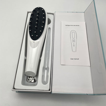 Rechargeable Scalp Massager Comb with Red Light Therapy