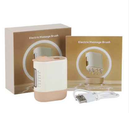 Red Light Vibration Massage Comb