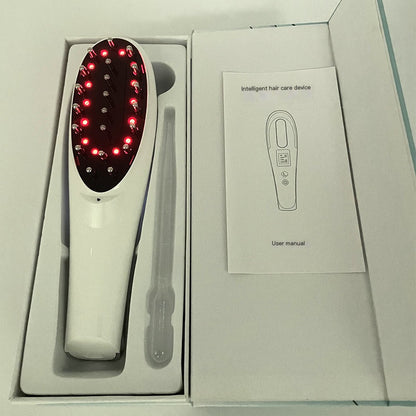 Rechargeable Scalp Massager Comb with Red Light Therapy
